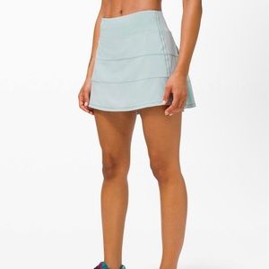 Lululemon Pace Rival Skirt (Tall) 15” Hazy Jade Size 4
